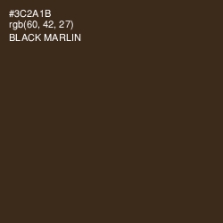 #3C2A1B - Black Marlin Color Image